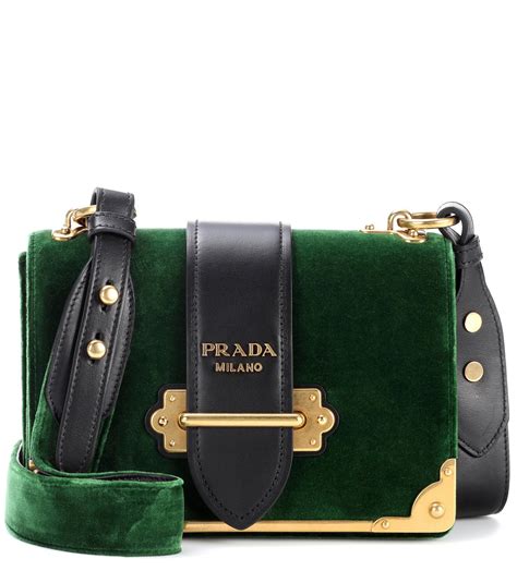 prada sling bag green|prada discontinued bags.